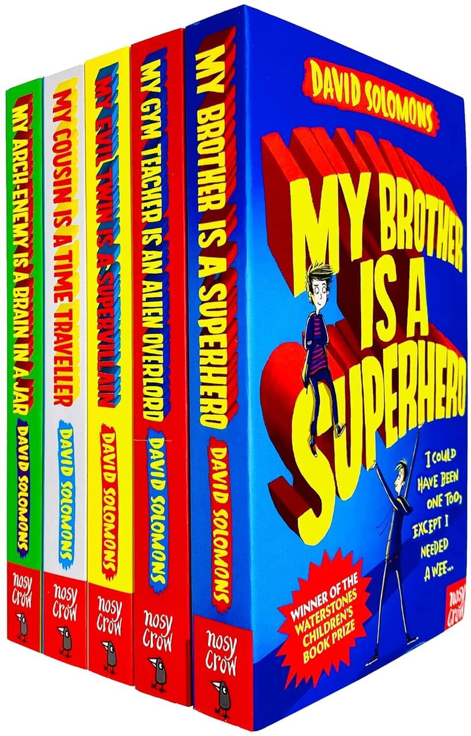 My Brother is a Superhero Series 5 Books Collection By David Solomons - Ages 9-14 - Paperback Nosy Crow Ltd