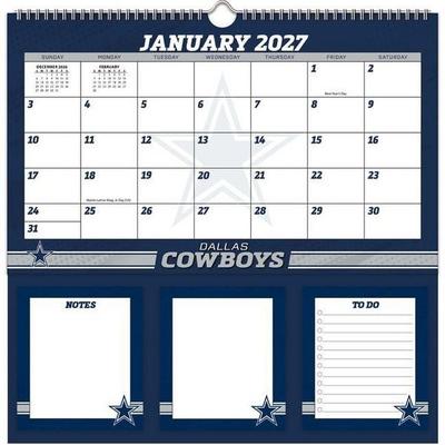 Dallas Cowboys 2027 Memomate Spiral Calendar