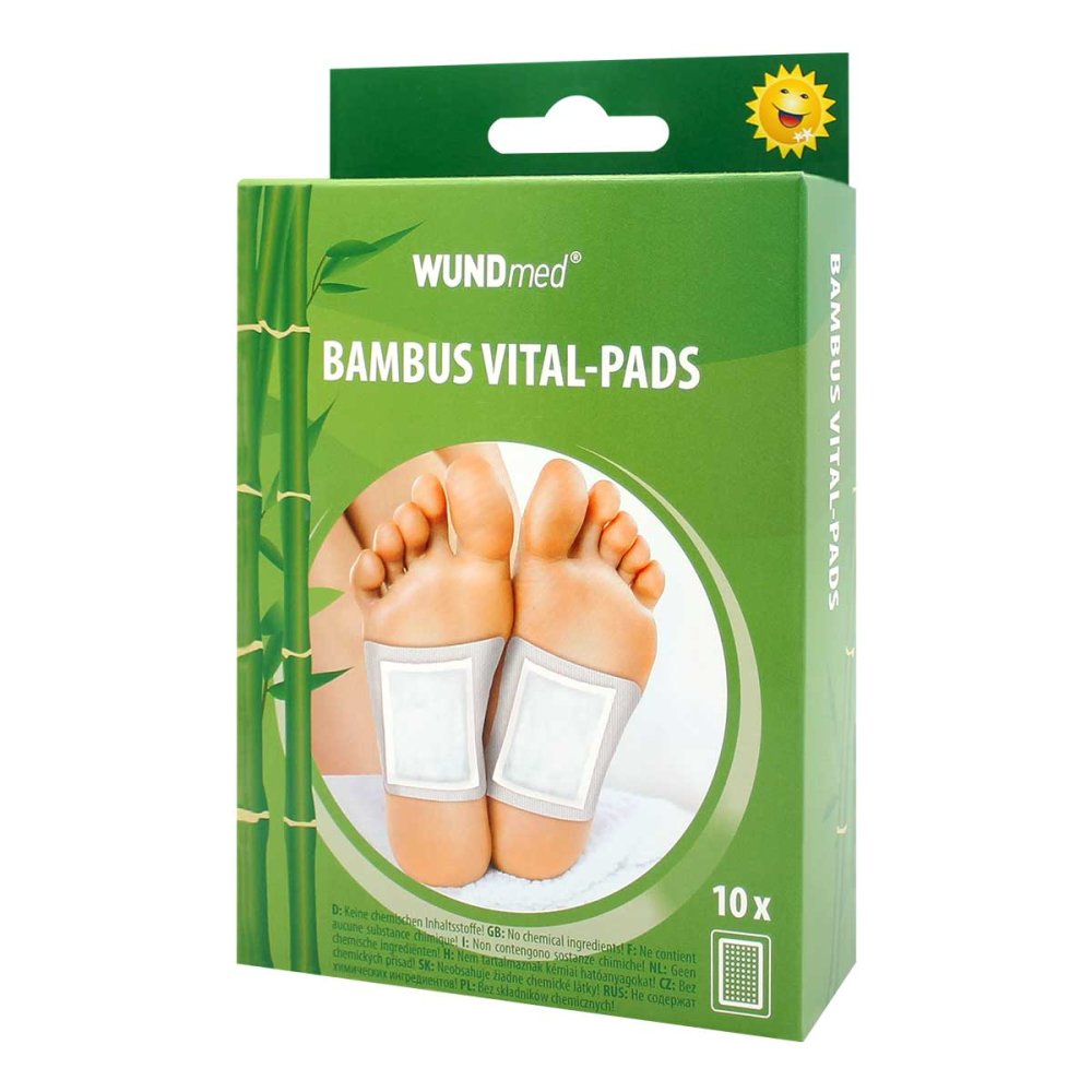 Megadent Deflogrip Gerhard Reeg GmbH Bambuspflaster Vital-pads Entgiftung+vitalisierung 13923278