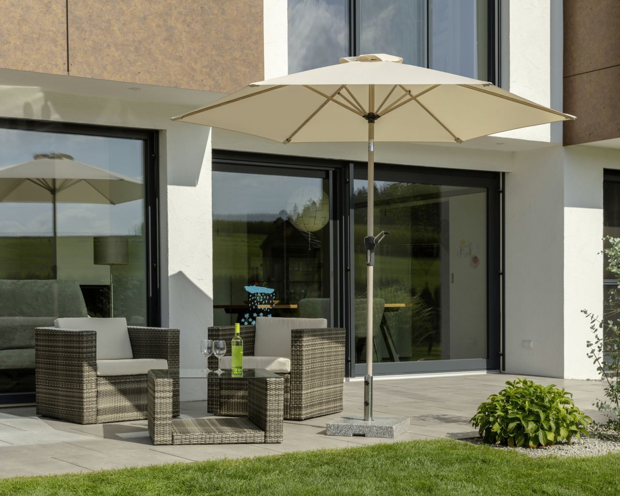 Schneider Schirme Schneider Sonnenschirm Cordoba natur Ø 270 cm