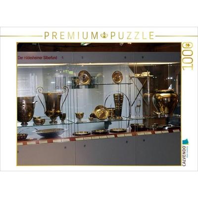 CALVENDO Puzzle Nachbildungen des sogenannten 'Hildesheimer Silberfundes'. | 1000 Teile Lege-Größe 64x48cm Foto-Puzzle für glückliche Stunden, Game