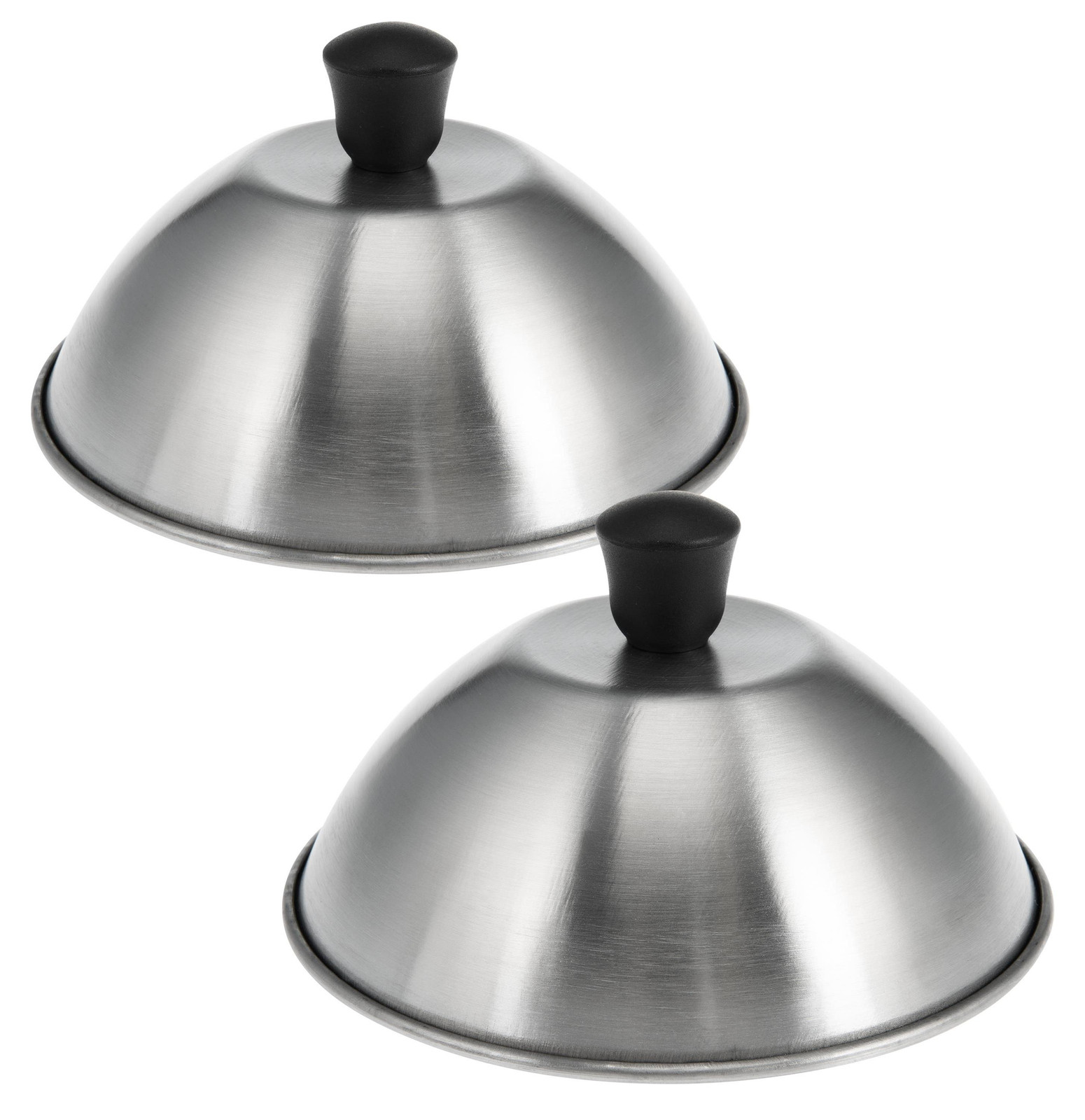 Bremermann Burger Dome Set van 2, Grill Dome Smeltkoepel, 16 cm per stuk