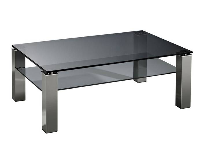Couchtisch 100 x 100 cm schwarz