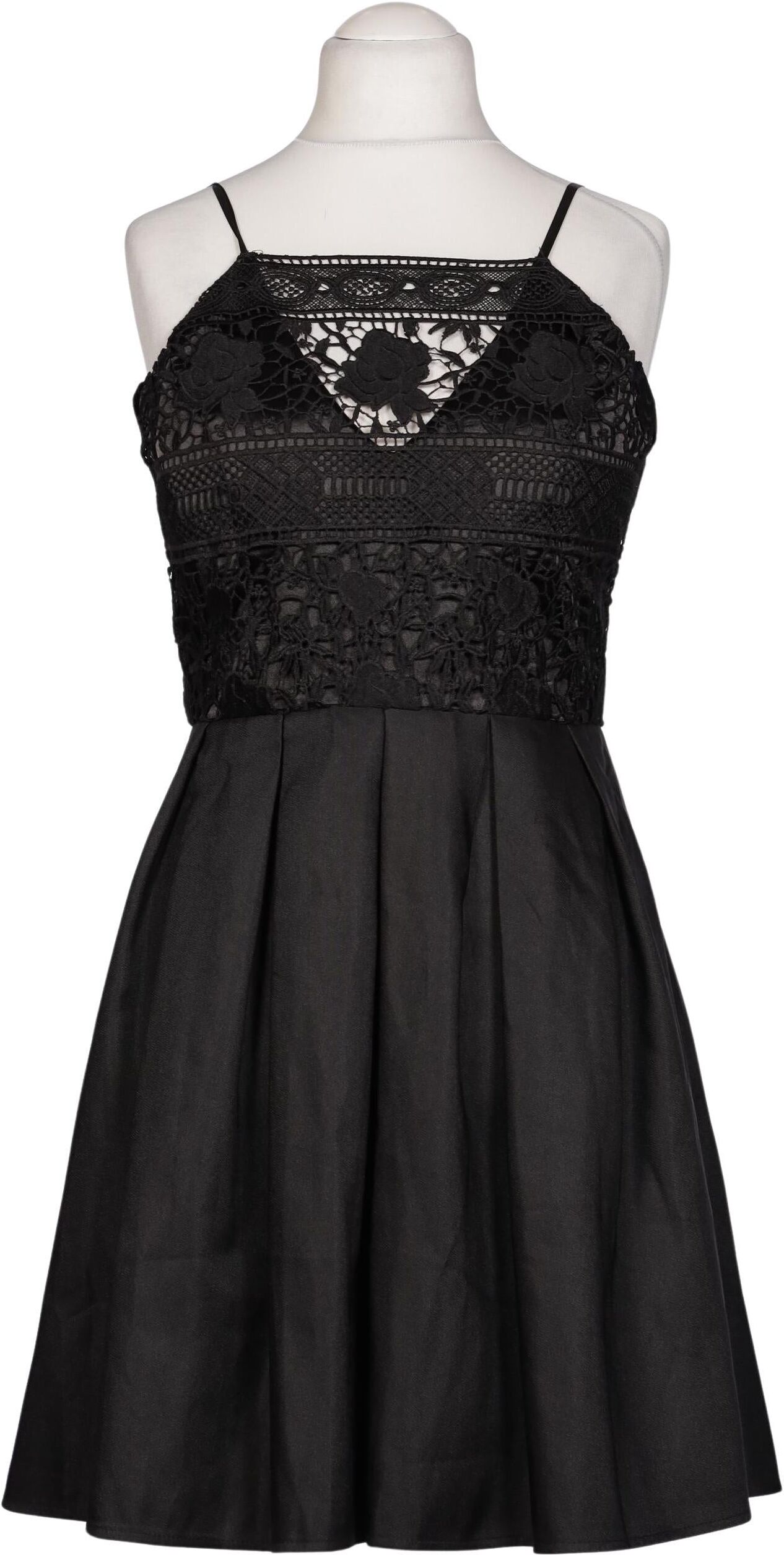 Chi Chi London Damen Kleid, Schwarz, Gr. M, Synthetik - Second Hand