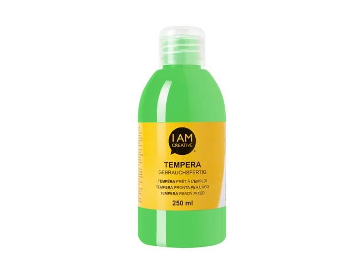 Tempera, seidenmatt, gelbgrün, 250 ml