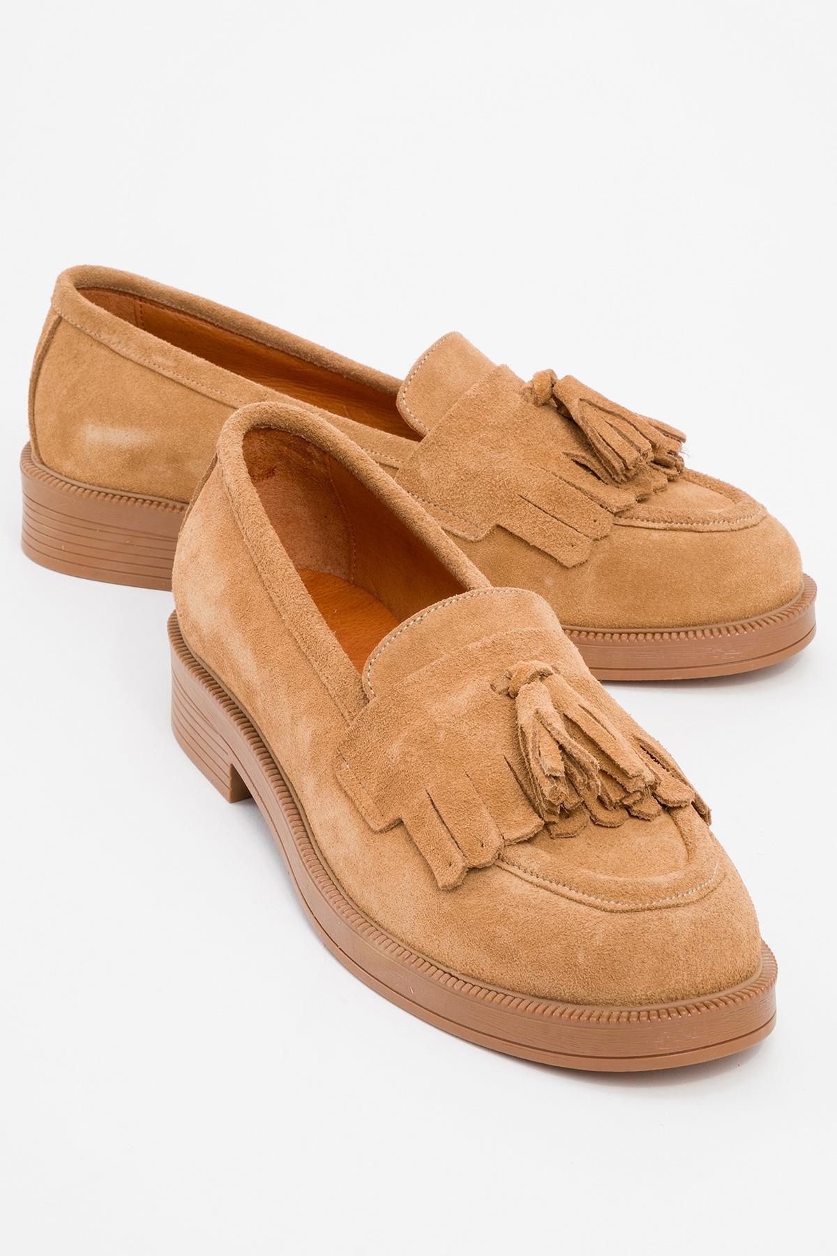 Milly Leder Quaste Loafer