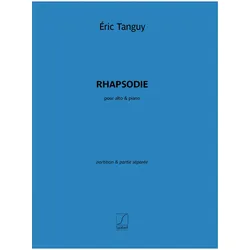 Rhapsodie pour alto et piano, Fachbücher von Eric Tanguy