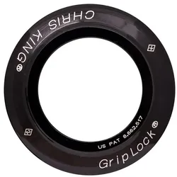 Chris King Bearing Cap Inset I1, I2, I3, I7, I8, GripLock, 1 1/8", black