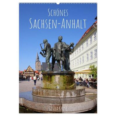 Schönes Sachsen-Anhalt (Wandkalender 2026 DIN A2 hoch), CALVENDO Monatskalender