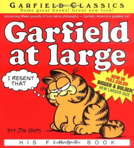 Jim Davis - Garfield at Large: His 1st Book (Garfield (Numbered Paperback)) - Preis vom 09.10.2026 07:28:09 h