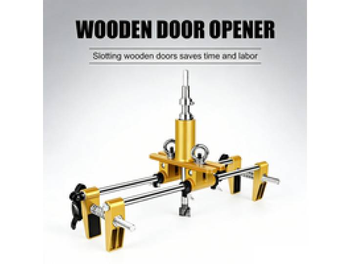 Houten deurinstallatie Slotgatopener Multifunctionele kamerdeuropener Houten deurslotgatopener