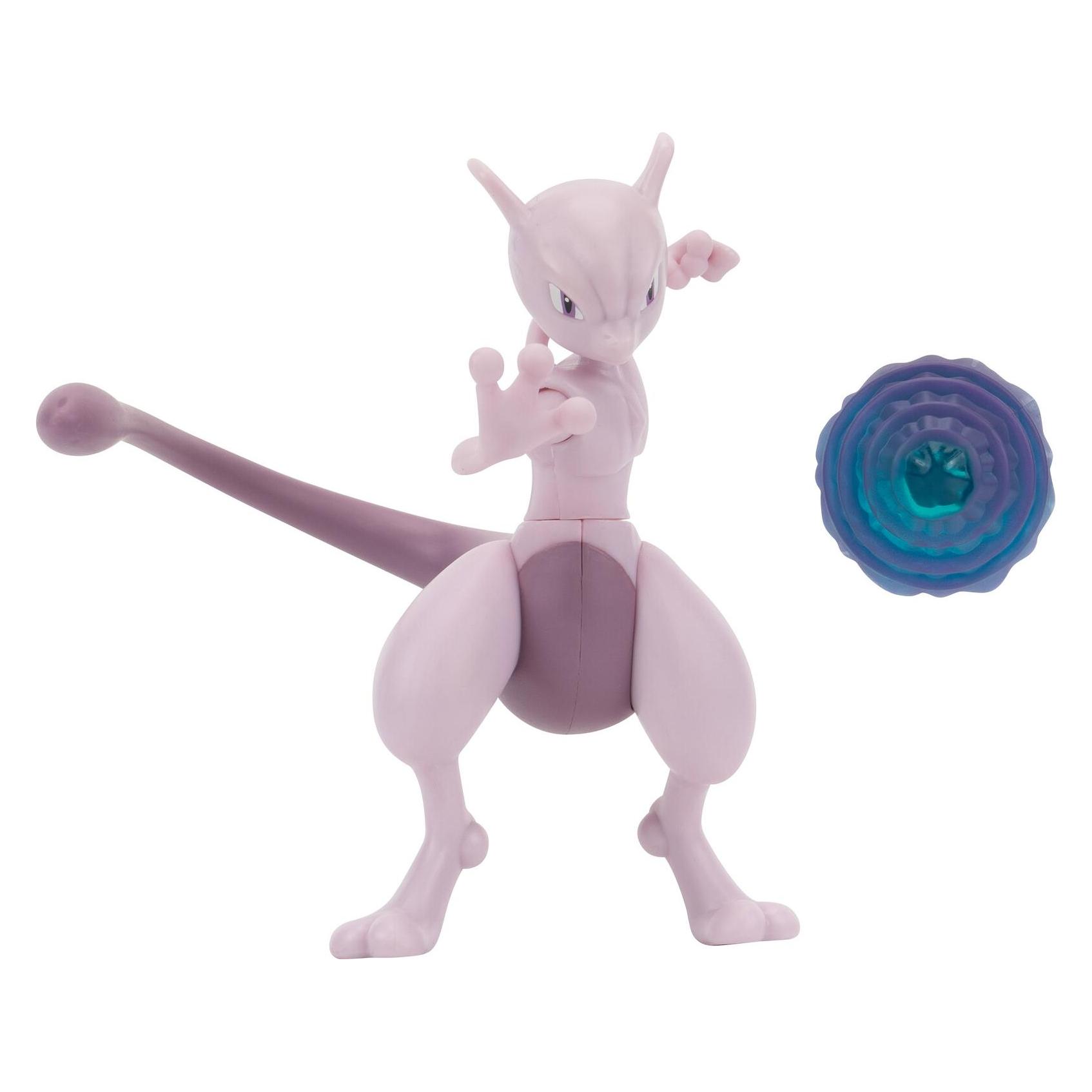 Jazwares Pokémon Battle Feature Figur Mewtu 10 cm (70235)