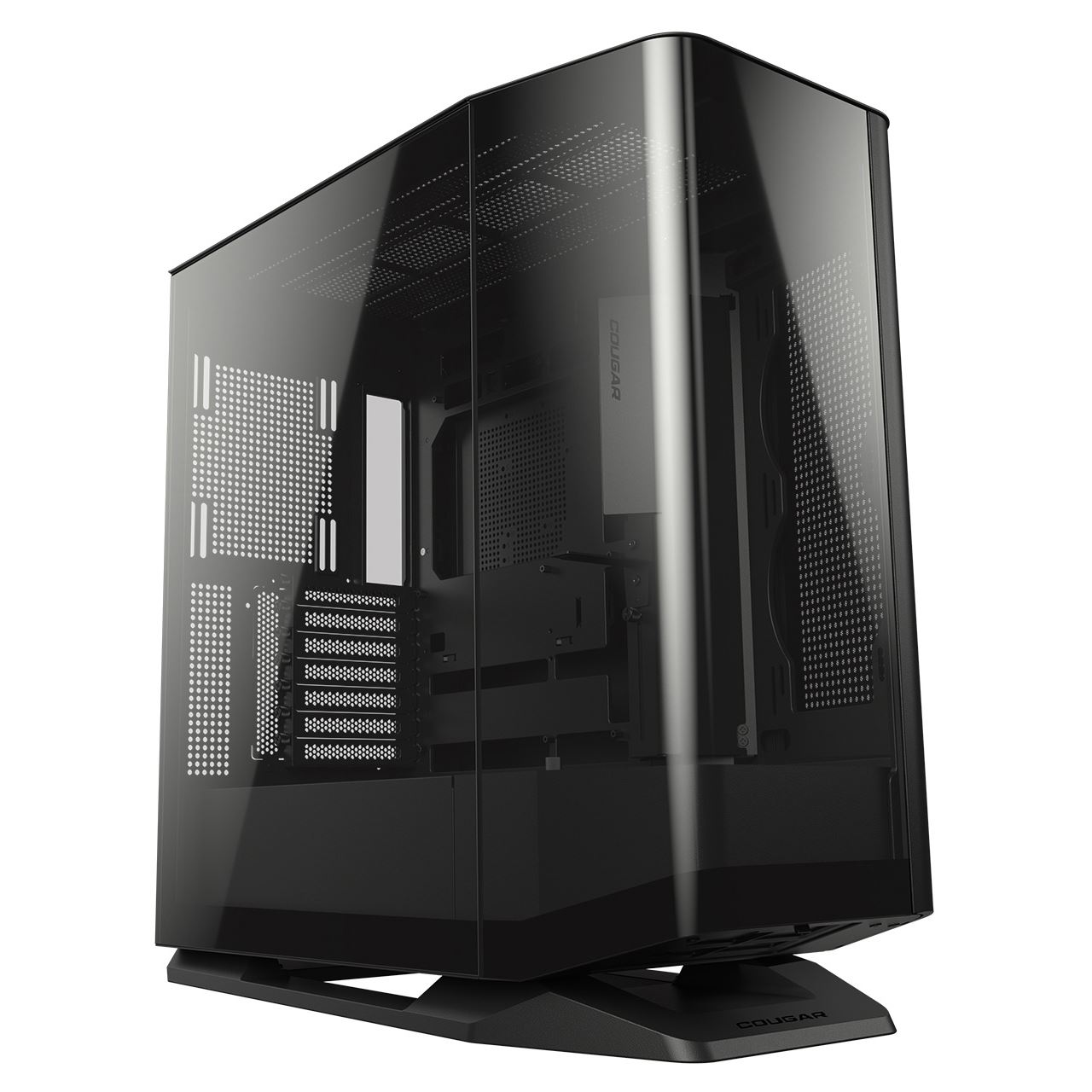 Cougar FV270 Midi Tower ohne Netzteil schwarz