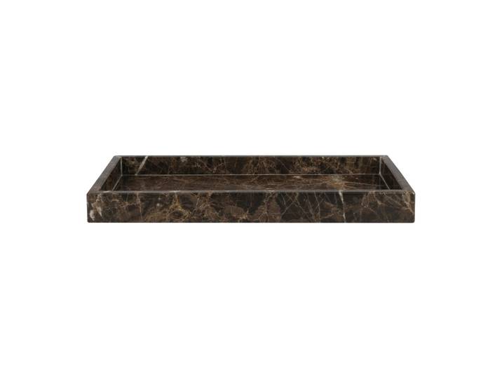 Mette Ditmer Plateau décoratif Marble 16 x 31 cm Marron