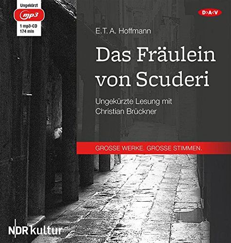 Hoffmann, E. T. A. - Das Fräulein von Scuderi: Ungekürzte Lesung mit Christian Brückner (1 mp3-CD) - Preis vom 11.10.2026 15:43:13 h