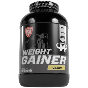 Mammut Proteinpulver Weight Gainer, 4,5 kg, 21 g Protein je Portion (90 g), Vanilla