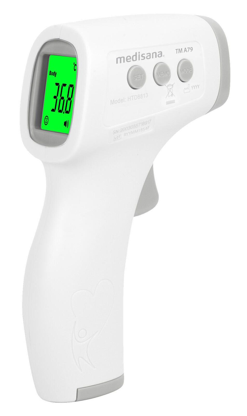 medisana TM A79 Infrarot-Stirnthermometer weiß 99663