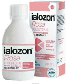Ialozon Rosa Collutorio Sbiancante 300 ml