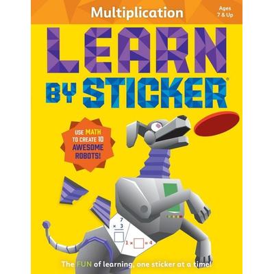 Learn by Sticker: Multiplication, Taschenbuch von Workman Publishing, Workman, 978-1-5235-2973-5