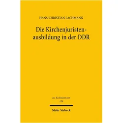 Die Kirchenjuristenausbildung in der DDR, Fachbücher von Hans-Christian Lachmann