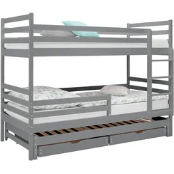 Etagenbett Mila Weiß ca. 90x200cm