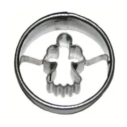 Ausstechform Kreis/Engelchen