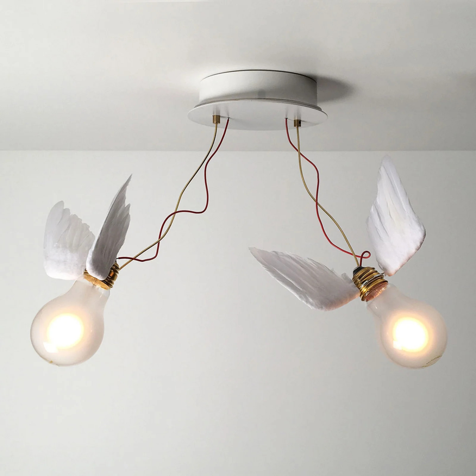 Ingo Maurer Lucellino Doppio Wandlamp - Rond - LED - Omnidirectioneel