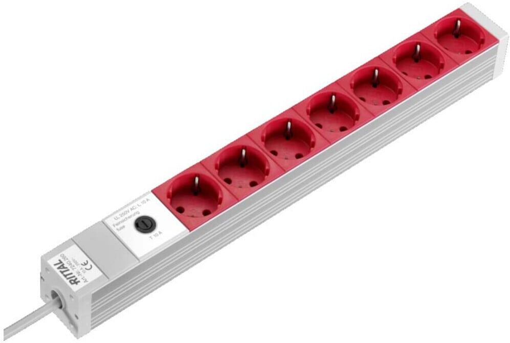 Rittal Steckdosenleiste 7 Dosen, USV-Leiste DK 7240.260 (7240260)