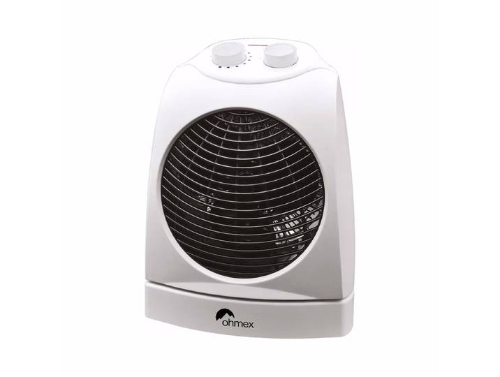 Ohmex Elektro-Heizung Elektro Heizung – Heizlüfter – weiss