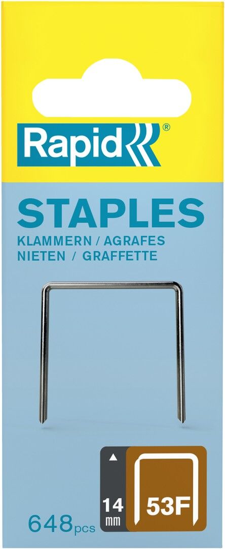 Isaberg Rapid AB Rapid Typ 53F Feindrahtklammer 14 mm