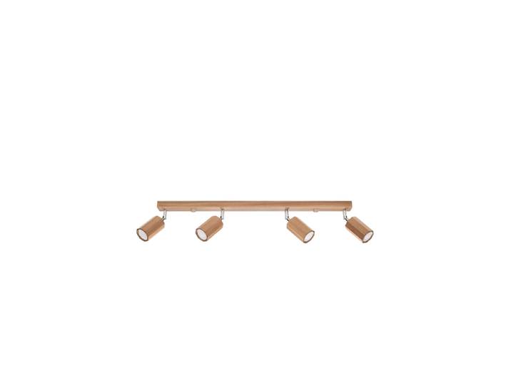 Design Deckenlampe „Zeke“ 4-flammig, Eiche Sollux Lighting