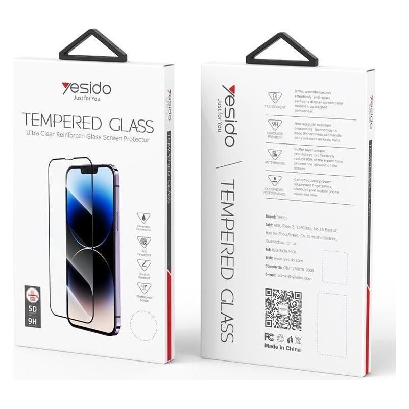 Yesido Glass 5D Samsung A52 TG01 (1 Stk., Samsung Galaxy A52 5G) (57386424)