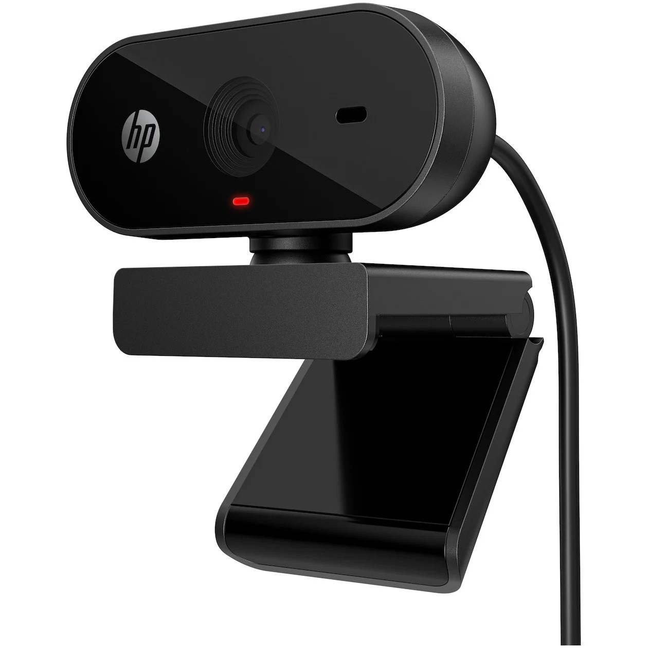 HP 320 Full HD Webcam Zwart met USB-A en USB-C