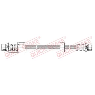 QUICK BRAKE Bremsschlauch 22.413 für SEAT