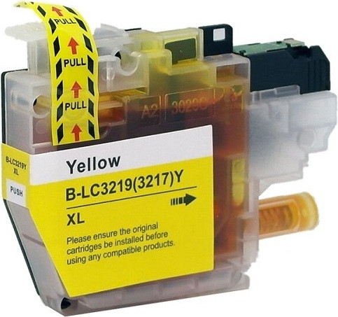Inkpro Compatibele Inktpatronen Brother LC-3219 XL / LC-3217, Geel