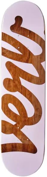 Skateboard Deck Verb Script (7.75" - Pink)