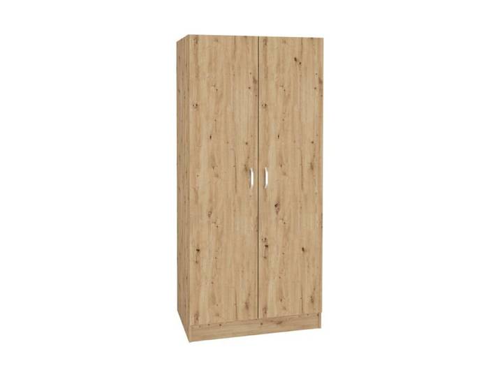 Armoire haaus Remi 2 portes Chêne Artisan 80 x 51 x 170 cm