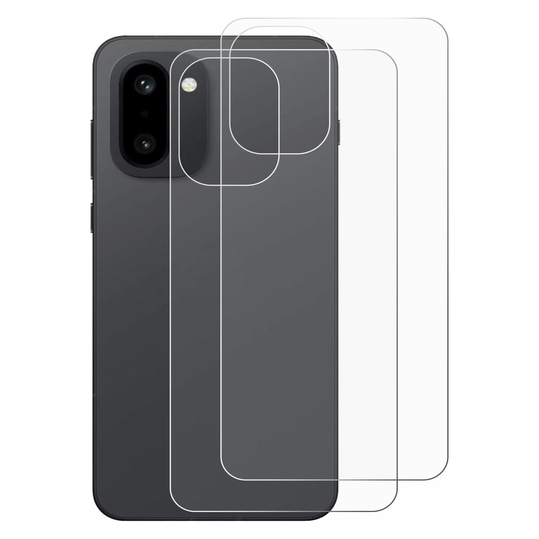 ScreenLeaf Schutzfolie für OnePlus 15R (Rückseite) Displayschutz Display Schutz Folie Klar Transparent (2 Stk., OnePlus 15R) (6162802)