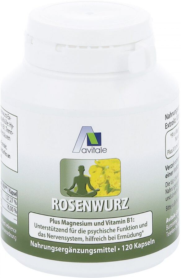 Rosenwurz 200 mg Vegi Kapseln
