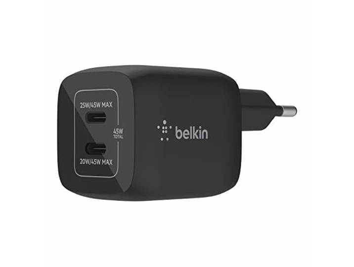 45W PD PPS Dual USBC GaN Charger Black U