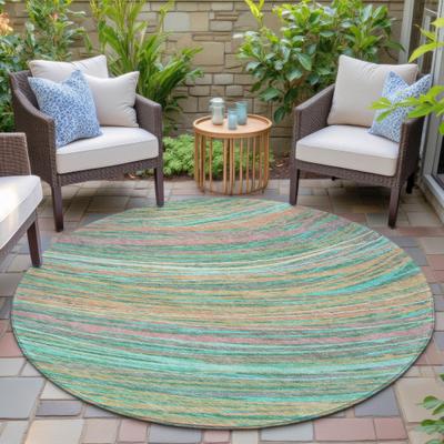 Addison Rugs Machine Washable Indoor/Outdoor Modern Swoop Chantille Rug