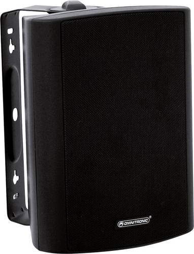 Omnitronic WP-5S ELA-Wandlautsprecher 30 W Schwarz 1 St.