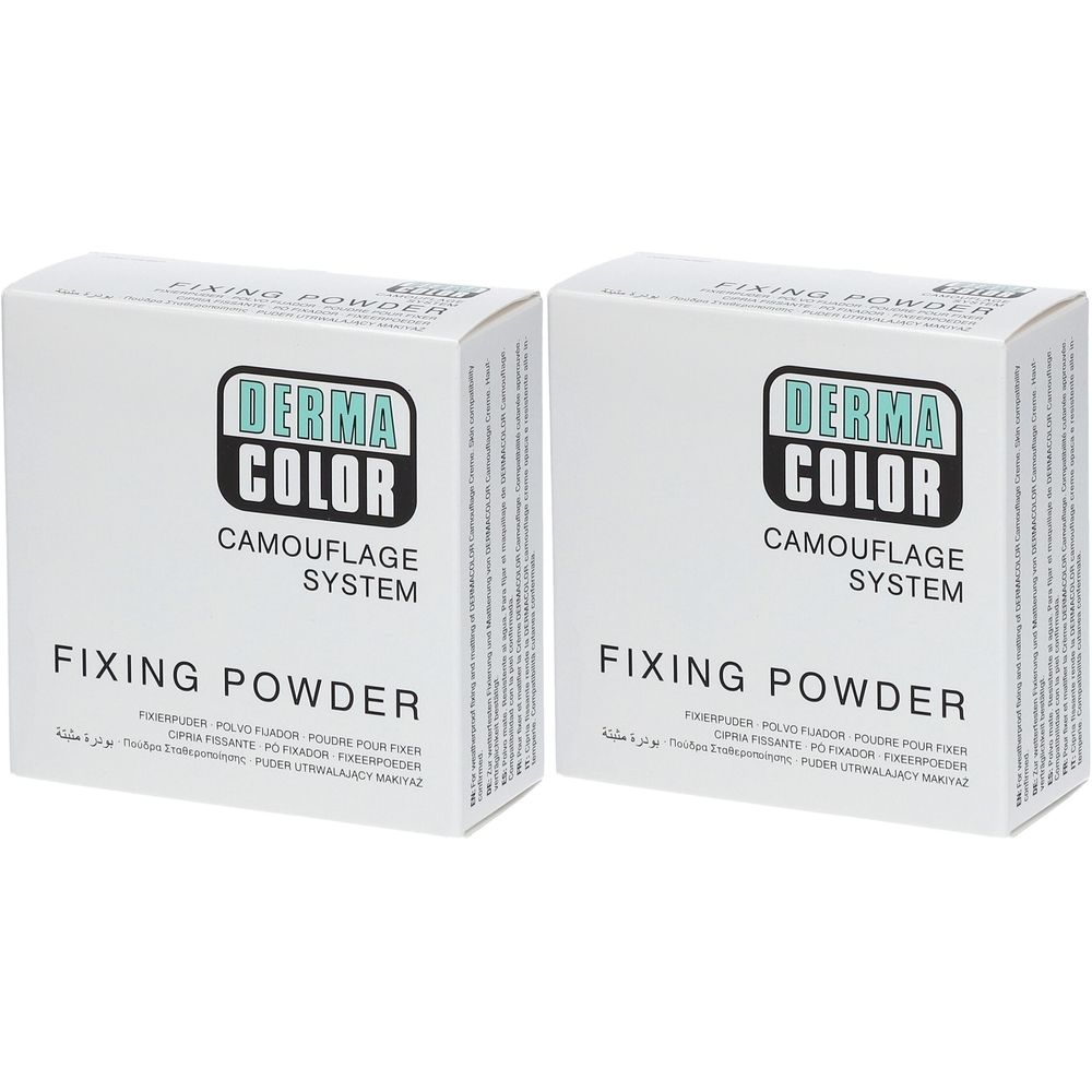Dermacolor Camouflage Fixierpuder large P11 2x 2x60 g Puder