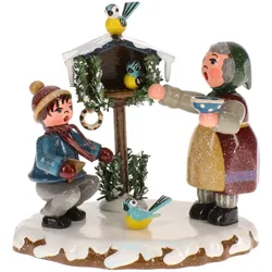 Hubrig 110h1004 Winterkinder Vogelfütterung 9cm