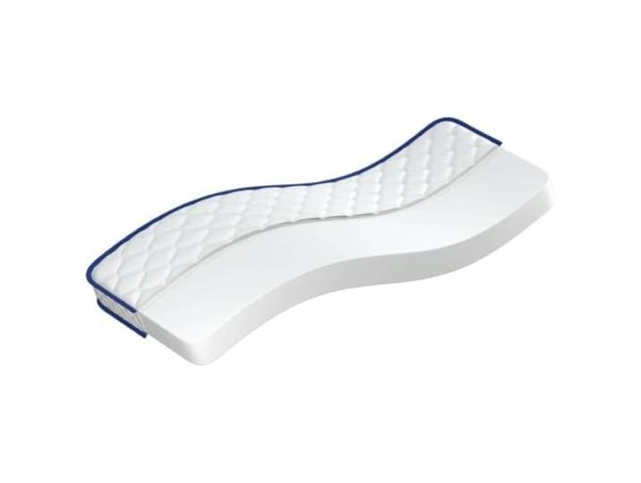 FDSAQOPT Memory-Schaum-Matratze 200x90x17 cm Weich Wendbar, 5 Schichten, 2 cm 40-D-Memory-Schaum, 14 cm Schaumstoff, Polyestergewebe, komprimiert geliefert