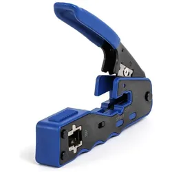 Digitus, Zange, RJ45 (8P8C) Cat.5e/Cat6 Steckeranschlusswerkzeug mit Durchgangsloch