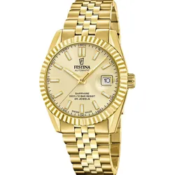 Festina Automatik Herren Automatik F20092/2 - gold - 41mm