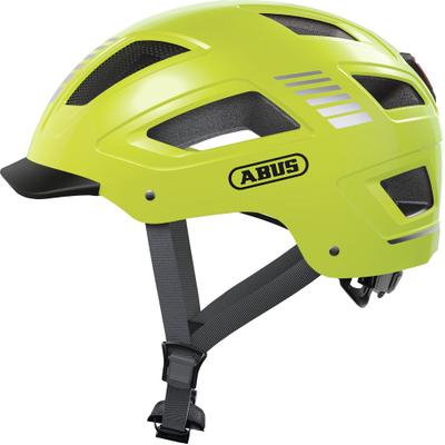 Fahrradhelm ABUS "HYBAN 2.0" Gr. M, gelb (signal gelb), Helme, M Kopfumfang: 52cm - 58cm