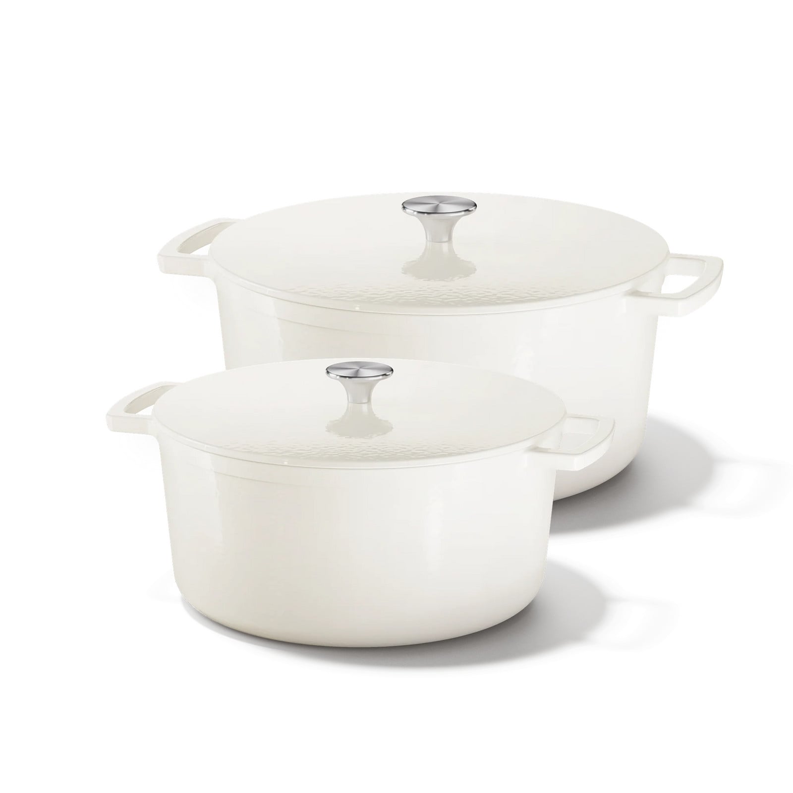 Cook & Pan Go Ivory Gietijzeren Braadpannenset 2-delig