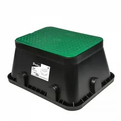 Ventilbox Ventilkasten mit Deckel Bewässerung Jumbo rechteckig 64x50cm DSSZ-P6450G